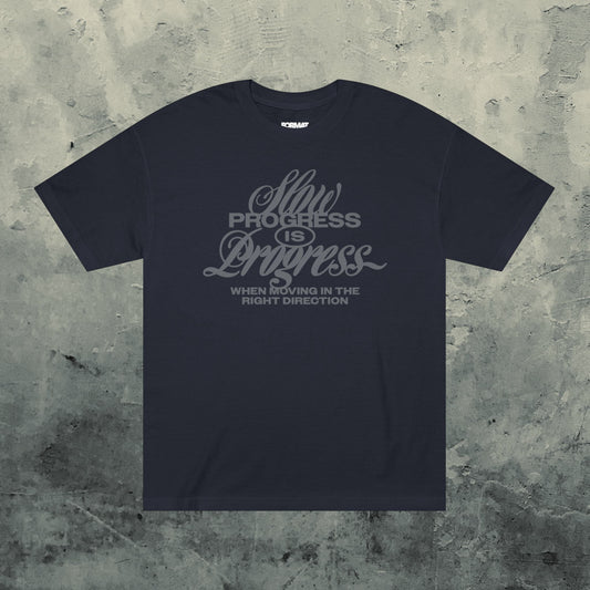 Slow Progress is Progress // Gray Print